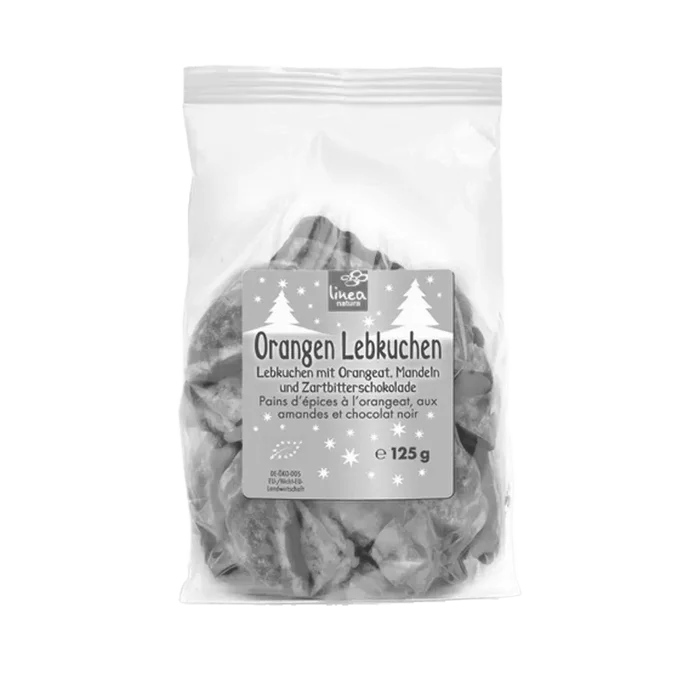 Linea natura Perníčky pomerančové 125g Bio